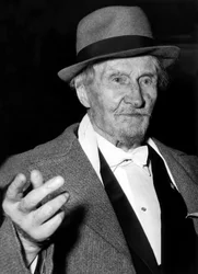 Der französische Komponist Gustave Charpentier (1860-1956) um 1950